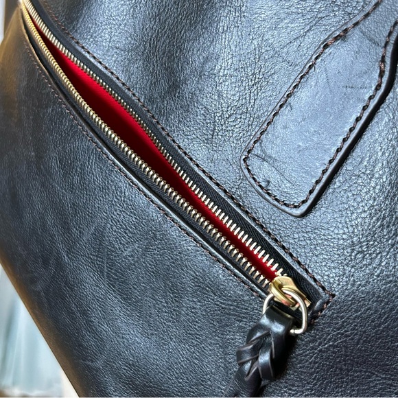 Dooney & Bourke Black Florentine Ashton Tote - Picture 10 of 16